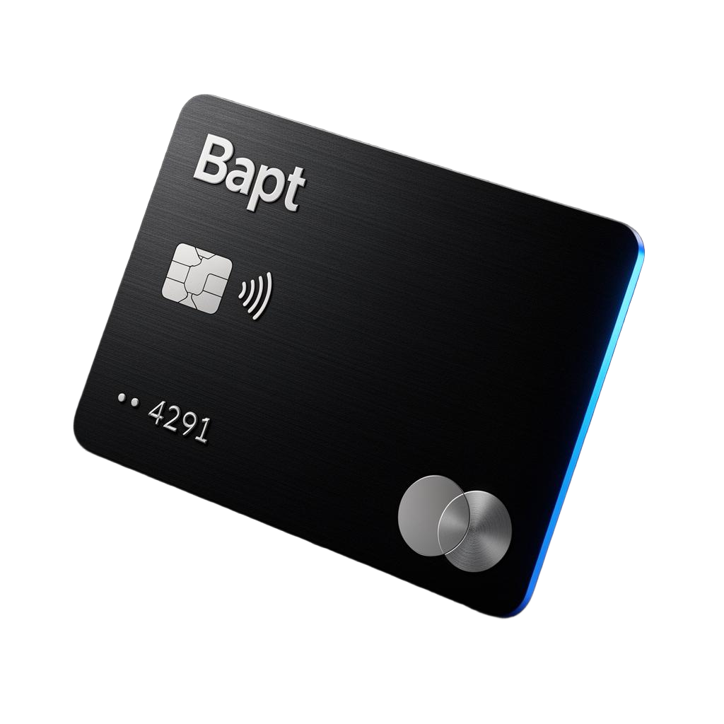 Cartão Bapt Metal